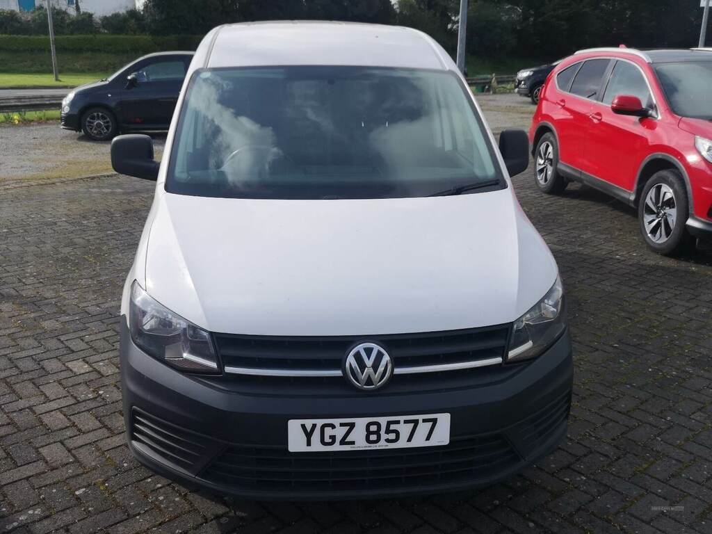 Volkswagen Caddy Maxi 2.0 Tdi Bluemotion Tech 102Ps Startline Van White #2