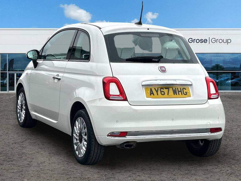 Fiat 500 1.2 Lounge Dualogic Hatchback White #5