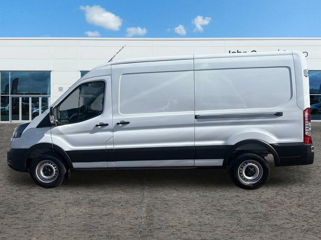 Ford Transit Custom 198Kw 68Kwh H2 Leader Van Dap Panel Van AX26ELO White #6
