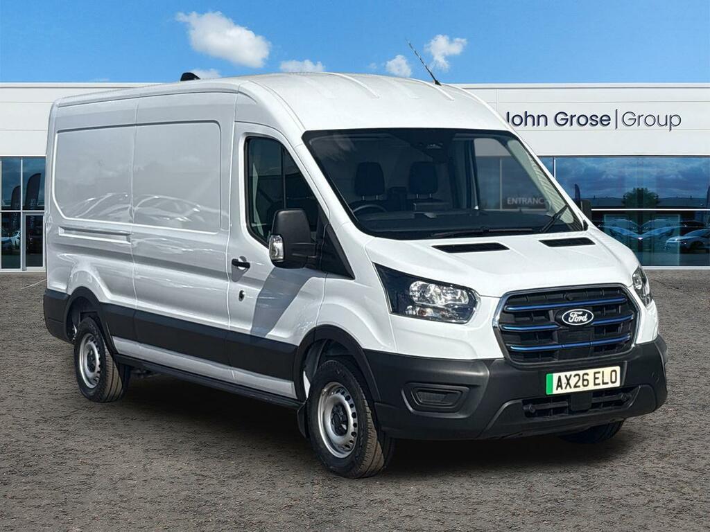 Ford Transit Custom 198Kw 68Kwh H2 Leader Van Dap Panel Van White