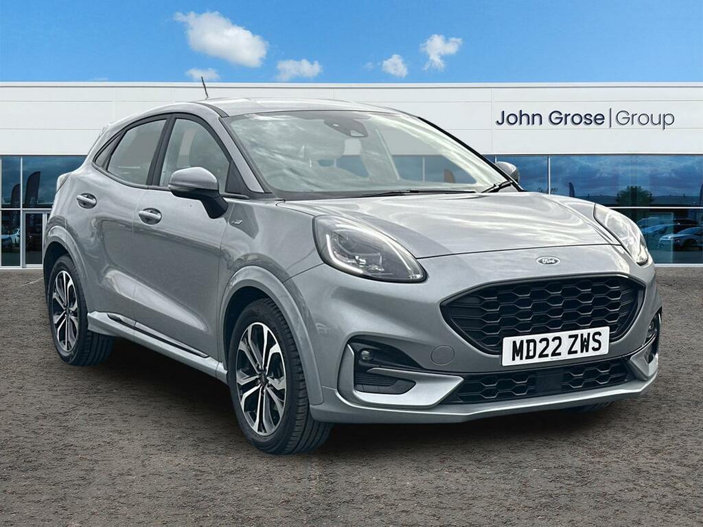 Ford Puma 1.0 Ecoboost Hybrid Mhev St-line Hatchback Silver