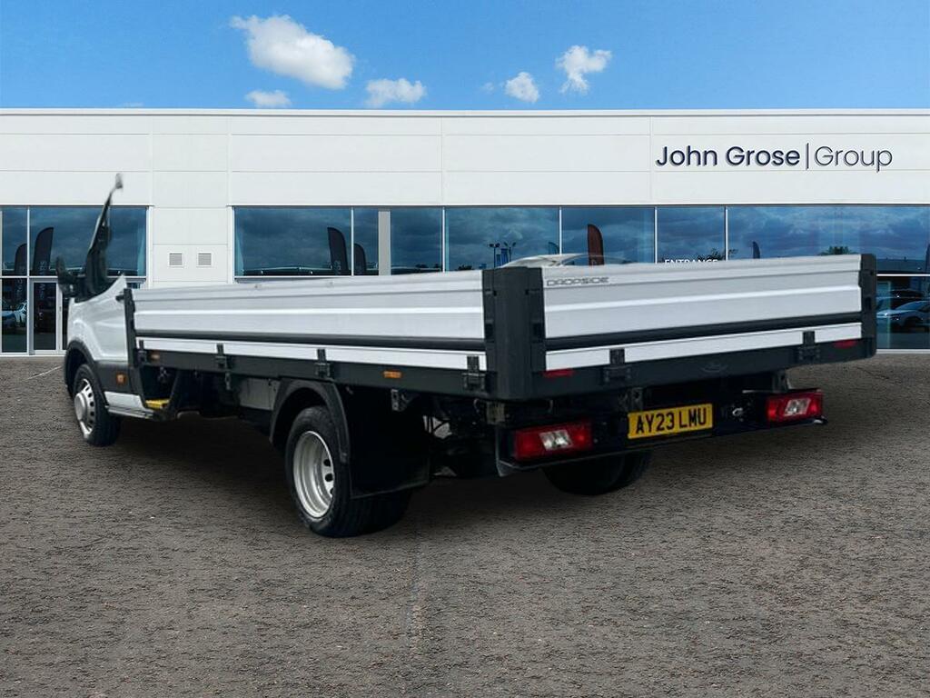 Ford Transit Custom 2.0 Ecoblue 130Ps Chassis Cab Dropside Tipper AY23LMU White #5