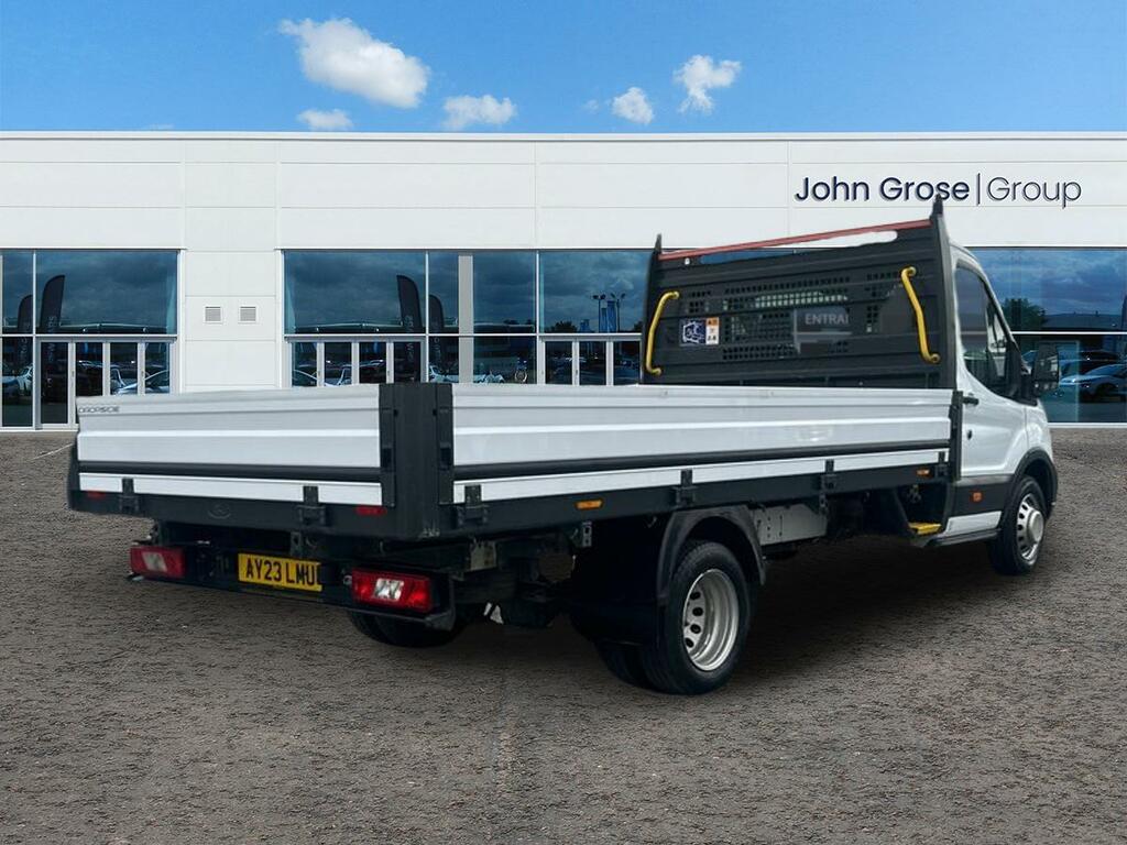 Ford Transit Custom 2.0 Ecoblue 130Ps Chassis Cab Dropside Tipper AY23LMU White #3