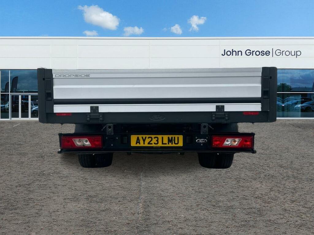 Ford Transit Custom 2.0 Ecoblue 130Ps Chassis Cab Dropside Tipper AY23LMU White #4