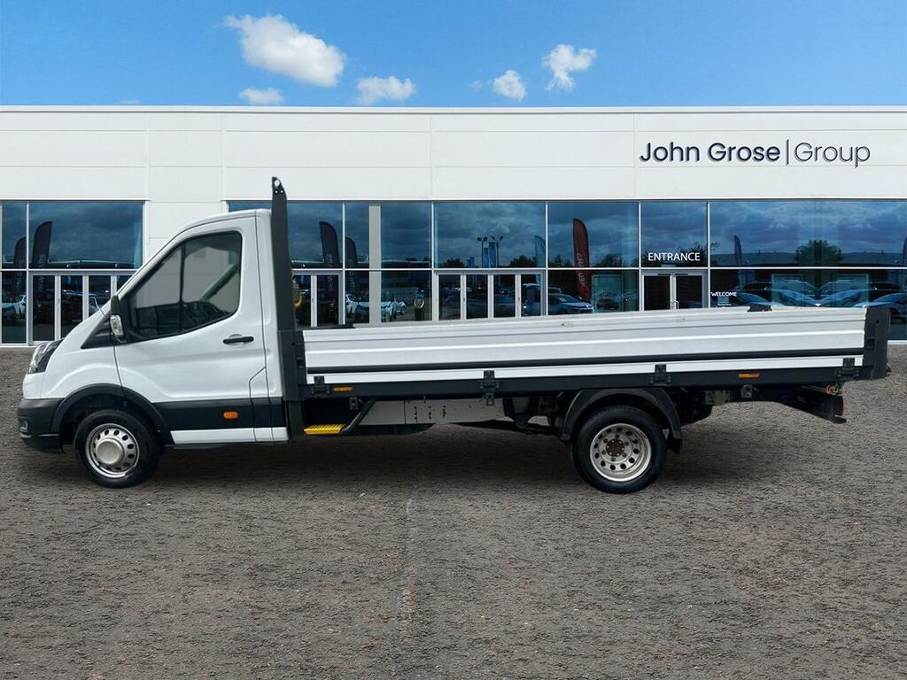 Ford Transit Custom 2.0 Ecoblue 130Ps Chassis Cab Dropside Tipper AY23LMU White #6