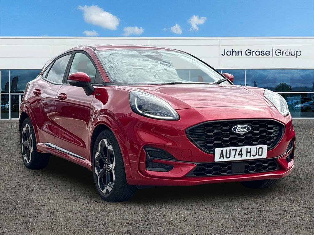 Ford Puma 1.0 Ecoboost Hybrid Mhev St-line X Hatchback Red