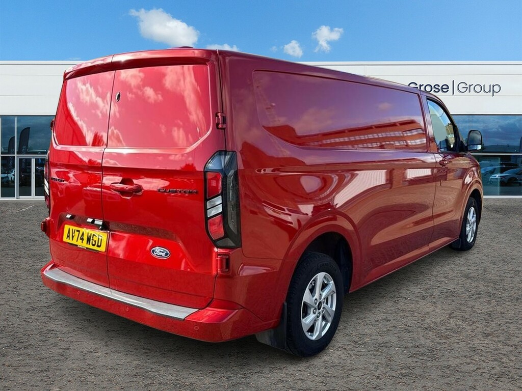 Ford Transit Custom 2.0 Ecoblue 136Ps H1 Van Limited Panel Van Red #3