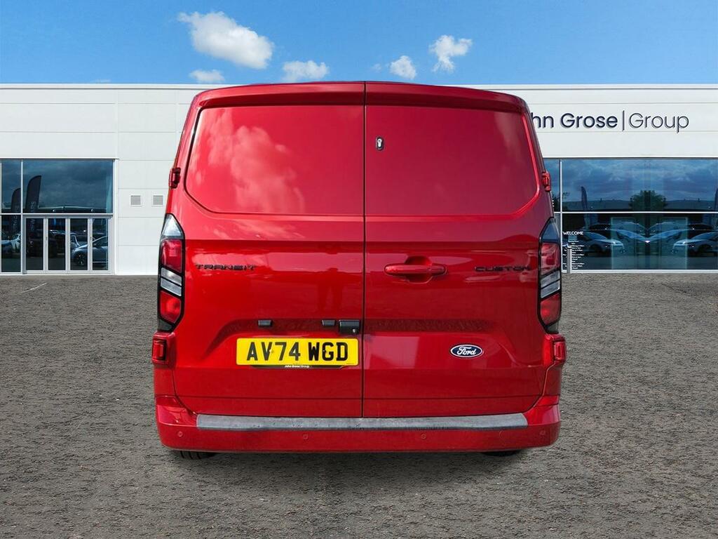 Ford Transit Custom 2.0 Ecoblue 136Ps H1 Van Limited Panel Van Red #4