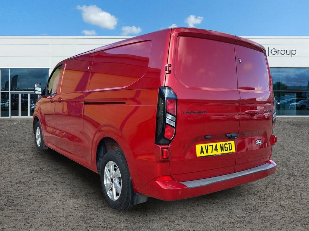 Ford Transit Custom 2.0 Ecoblue 136Ps H1 Van Limited Panel Van Red #5