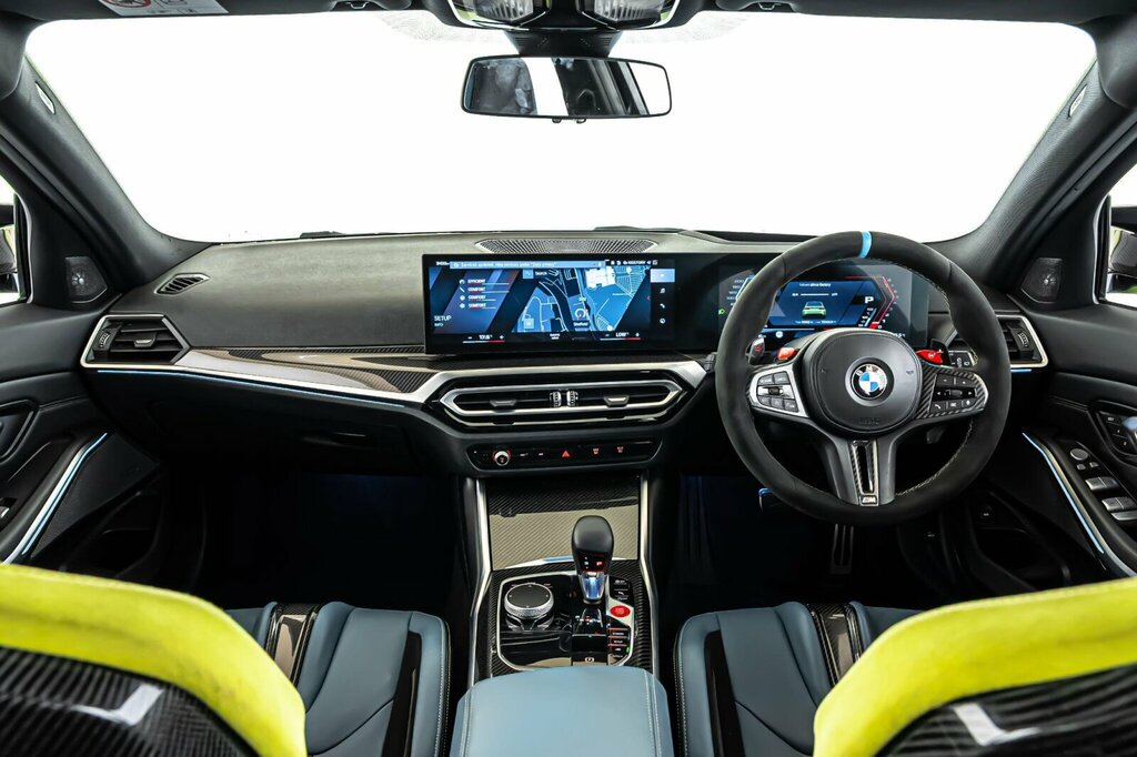 BMW M3 3.0 Biturbo Competition Touring Steptronic M Xdriv Yellow #4