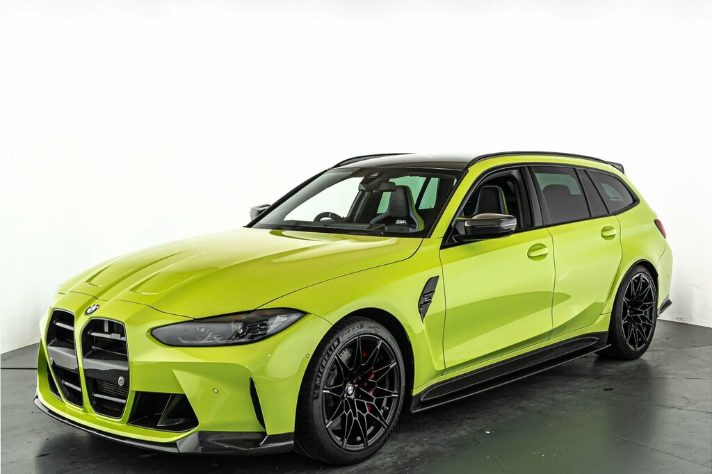 BMW M3 3.0 Biturbo Competition Touring Steptronic M Xdriv Yellow #6