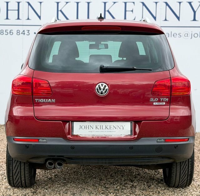 Volkswagen Tiguan Tdi Bluemotion Tech Match Red #5