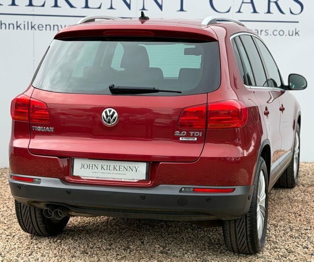 Volkswagen Tiguan Tdi Bluemotion Tech Match Red #6