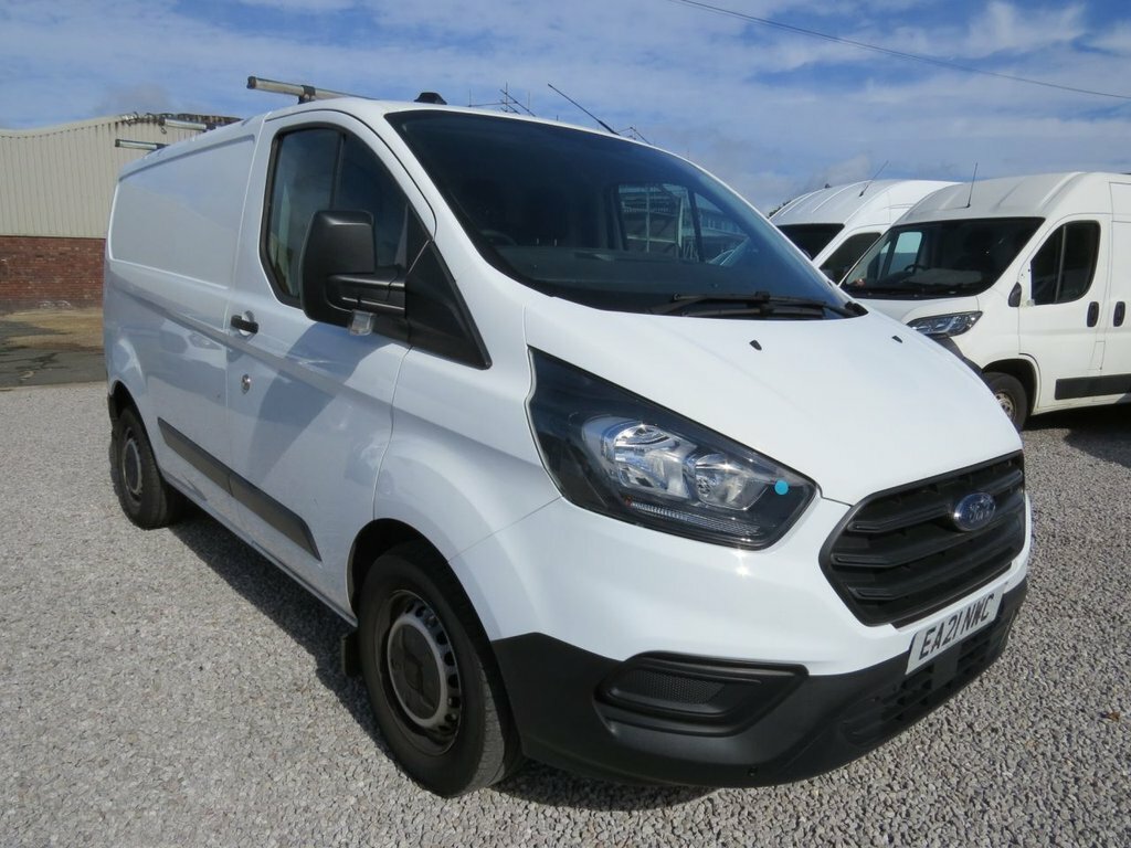Ford Transit Custom 2.0 Ecoblue 130Ps Low Roof Trend Van White #1