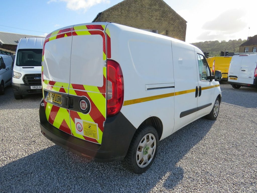 Fiat Doblo 1.6 Multijetii Maxi Sx Panel Van 6Dr White #8