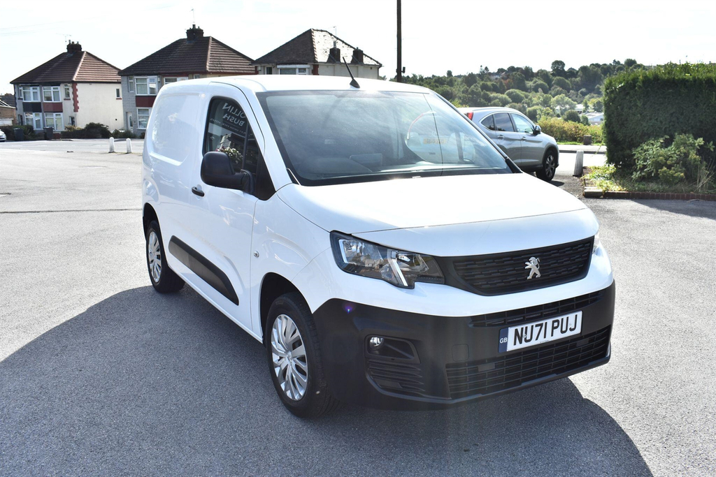 Peugeot Partner 1.5 Bluehdi 1000 Professional Premium Standard Pan White
