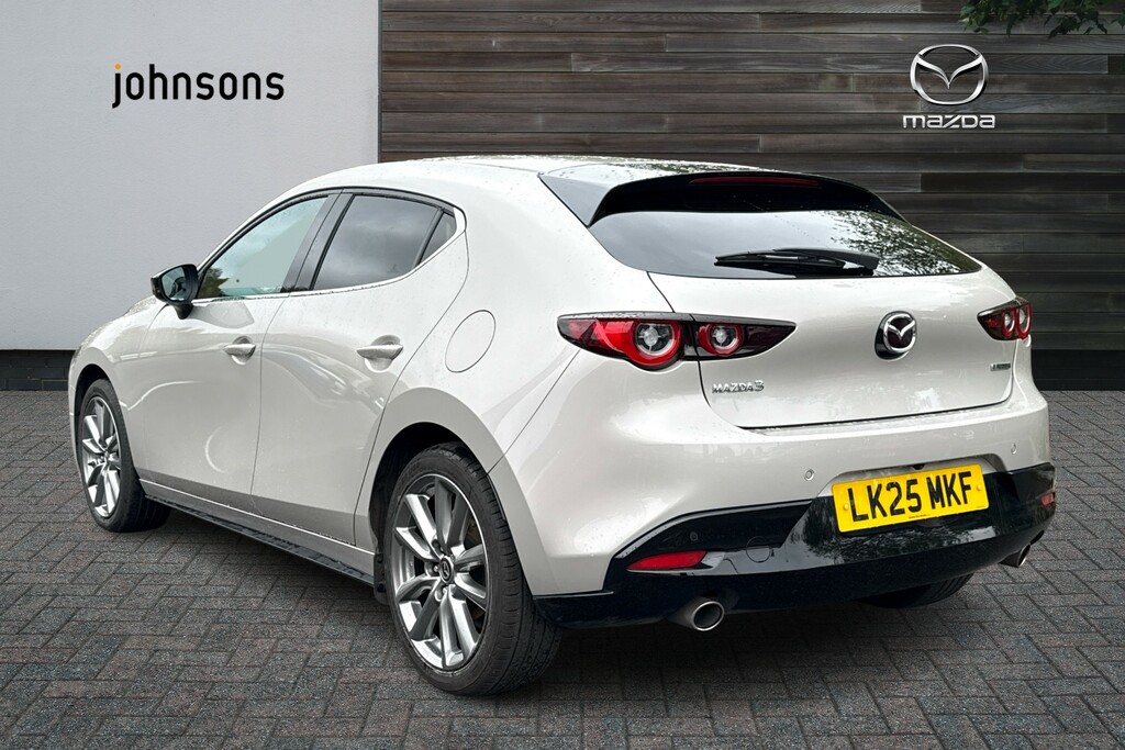 Mazda 3 2.5 E-skyactiv G Mhev 140 Homura LK25MKF Silver #2