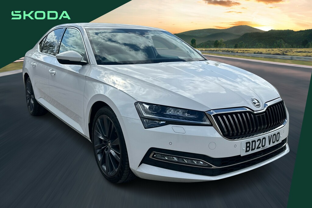 Skoda Superb 2.0 Tdi Cr 190 Se L Dsg White