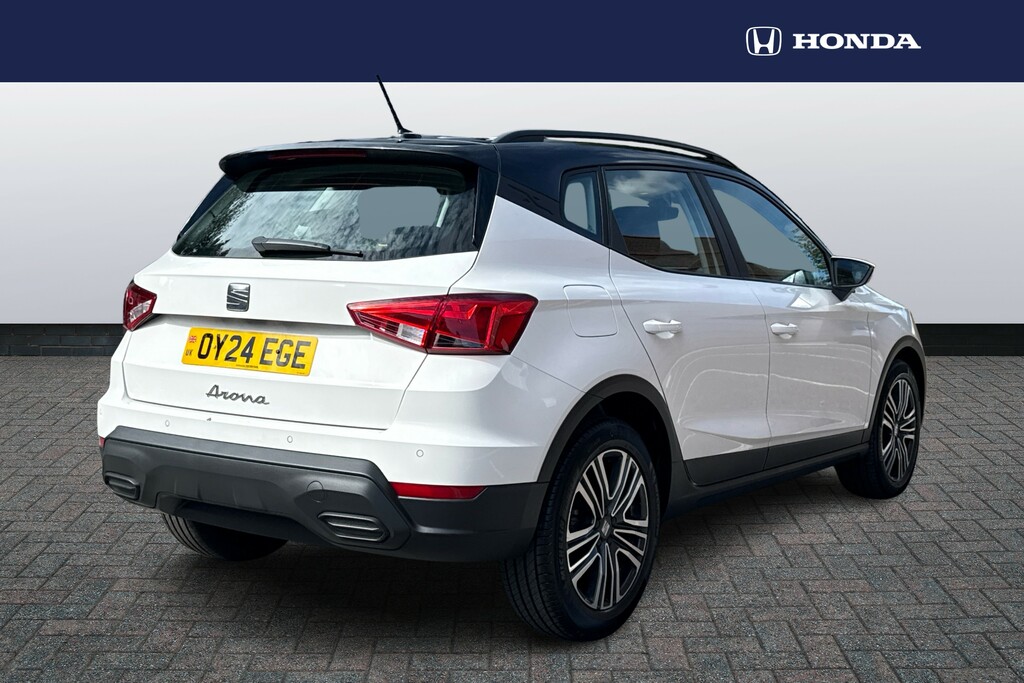 Seat Arona 1.0 Tsi 110 Se Technology Dsg OY24EGE White #5