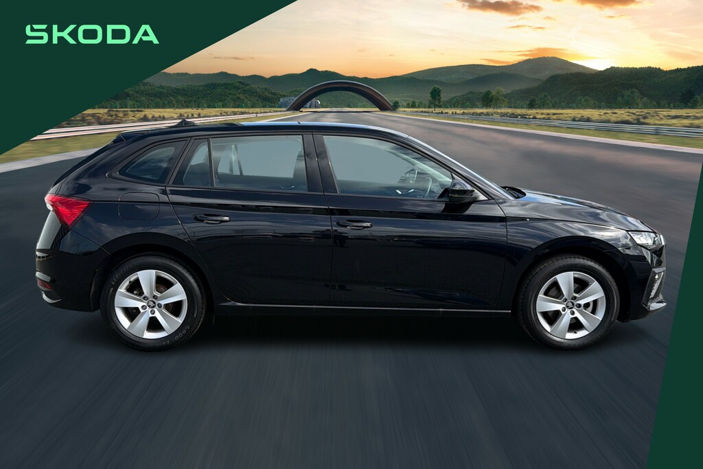 Skoda Scala 1.0 Tsi 116 Se Edition GL75CJO Black #4