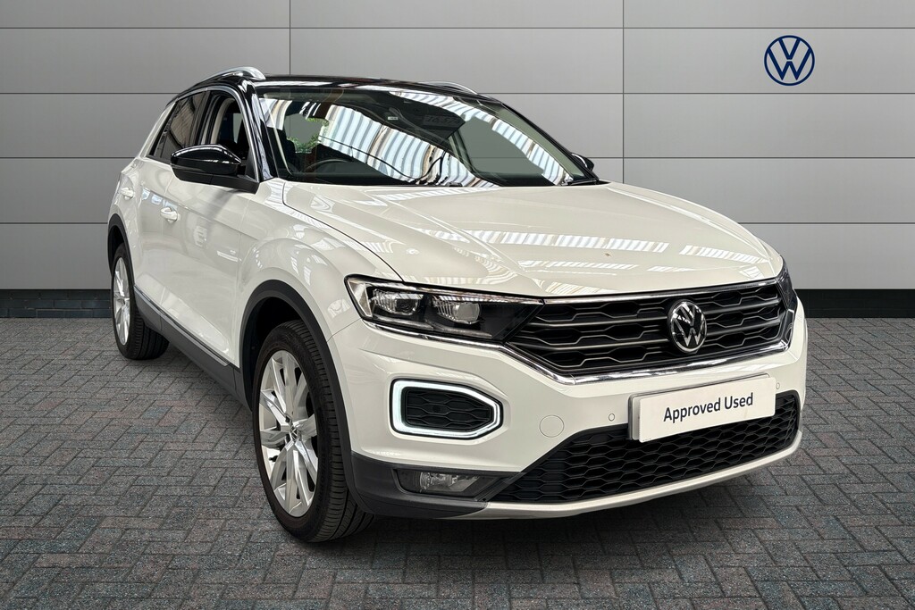 Volkswagen T-Roc 2.0 Tsi 4Motion Sel Dsg White