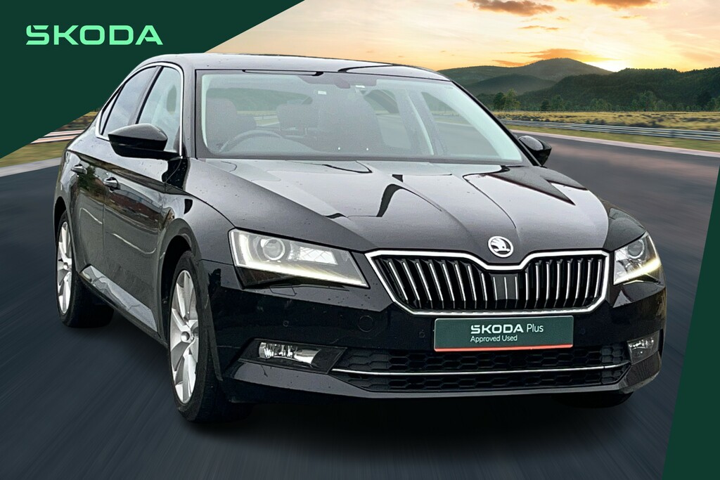 Skoda Superb 2.0 Tdi Cr Se L Executive Dsg 7 Speed Black