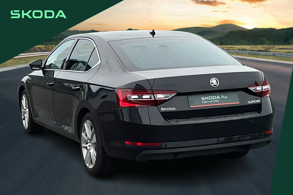 Skoda Superb 2.0 Tdi Cr Se L Executive Dsg 7 Speed Black #3