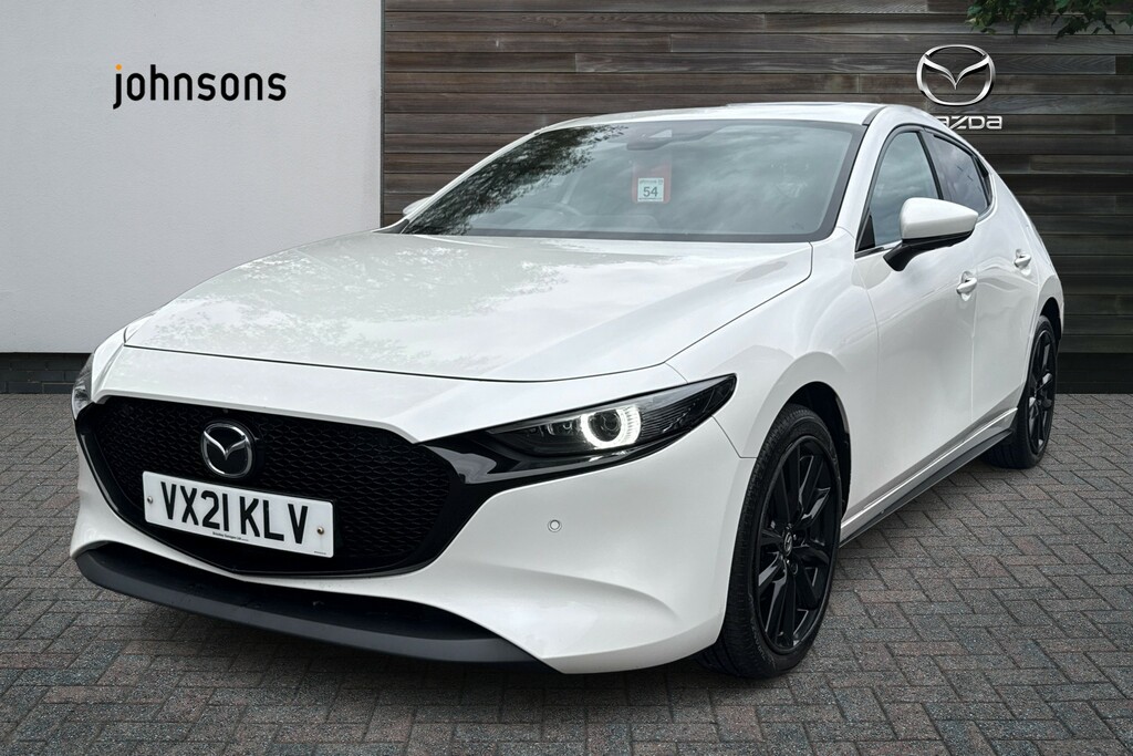 Mazda 3 2.0 Skyactiv G Mhev Gt Sport Tech VX21KLV White #4
