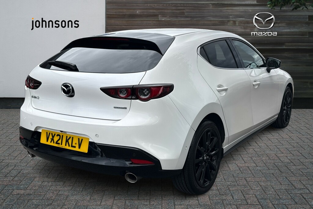 Mazda 3 2.0 Skyactiv G Mhev Gt Sport Tech VX21KLV White #5