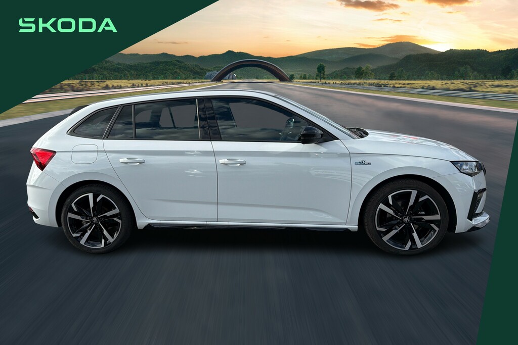 Skoda Scala 1.0 Tsi 116 Monte Carlo Edition Dsg White #4