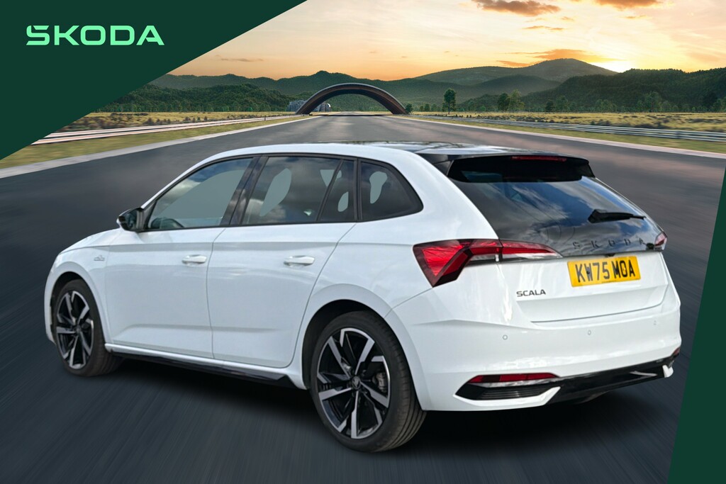 Skoda Scala 1.0 Tsi 116 Monte Carlo Edition Dsg White #3