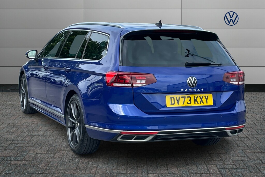 Volkswagen Passat 2.0 Tdi Evo Scr R-line Dsg Blue #3