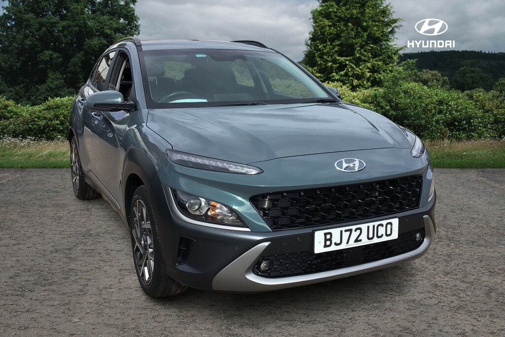 Hyundai Kona 1.6 Gdi Hybrid Premium Dct Green