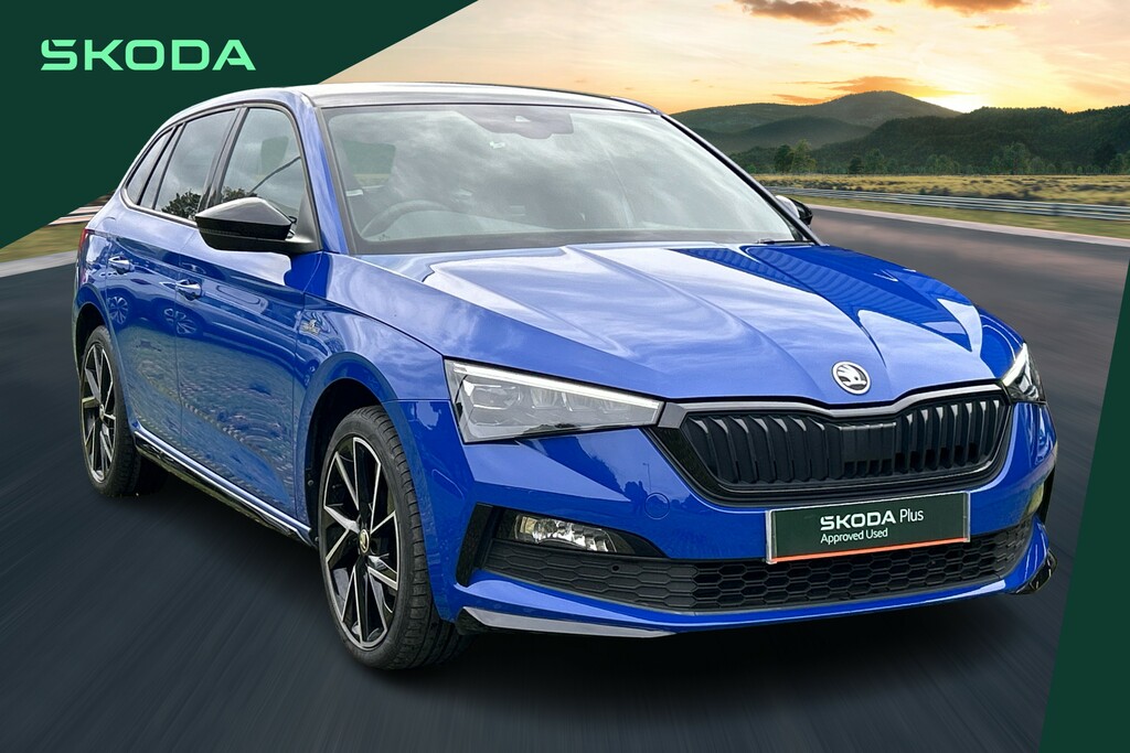 Skoda Scala 1.0 Tsi 110 Monte Carlo Blue