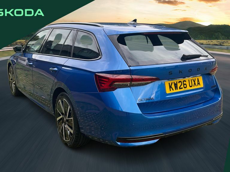 Skoda Octavia 1.5 Tsi 150 E-tec Sportline Dsg Blue #3