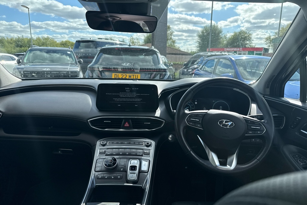Hyundai Santa Fe 1.6 Tgdi Hybrid Ultimate 4Wd Blue #3