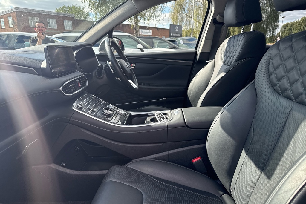 Hyundai Santa Fe 1.6 Tgdi Hybrid Ultimate 4Wd Blue #6