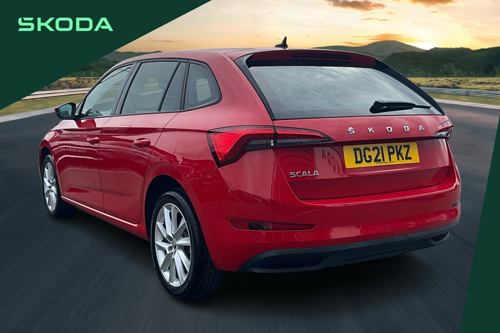Skoda Scala 1.0 Tsi 110 Se L Red #3