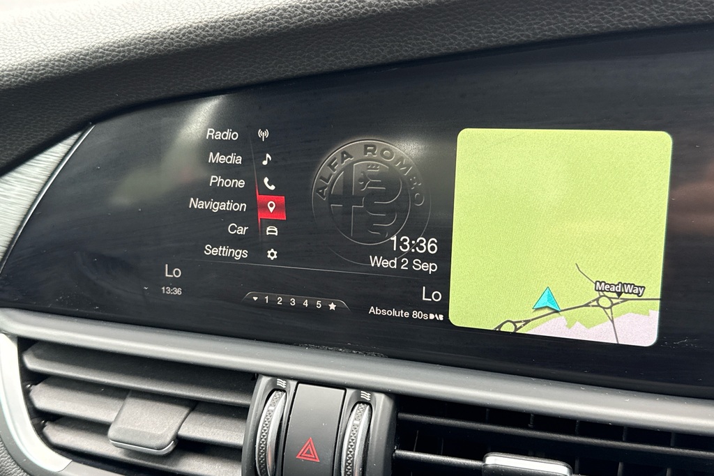Alfa Romeo Giulia Black #45