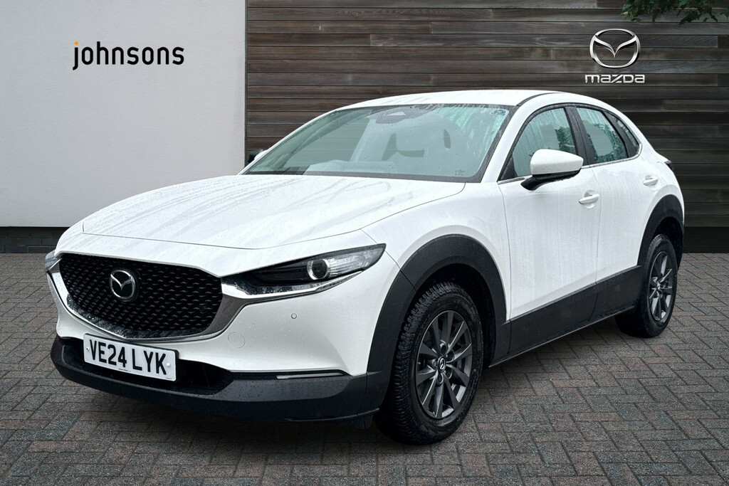 Mazda CX-30 2.0 E-skyactiv X Mhev Centre-line White #4