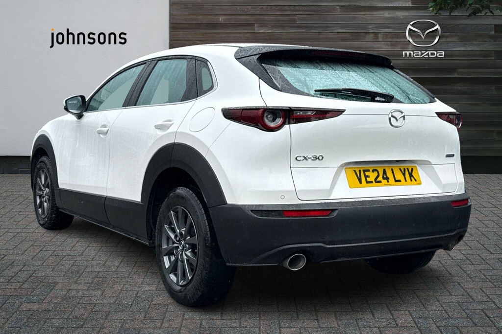 Mazda CX-30 2.0 E-skyactiv X Mhev Centre-line White #2