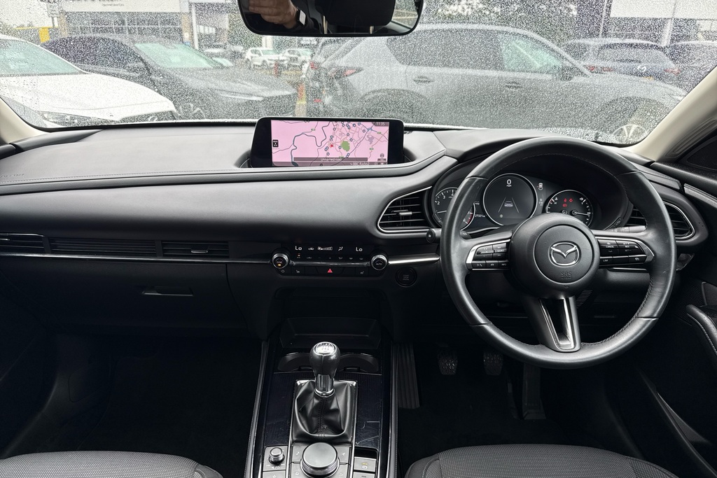 Mazda CX-30 2.0 E-skyactiv X Mhev Centre-line White #3