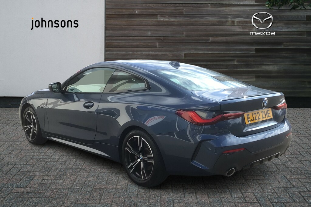 BMW 4 Series 420I M Sport Step EJ22ZHE Blue #2