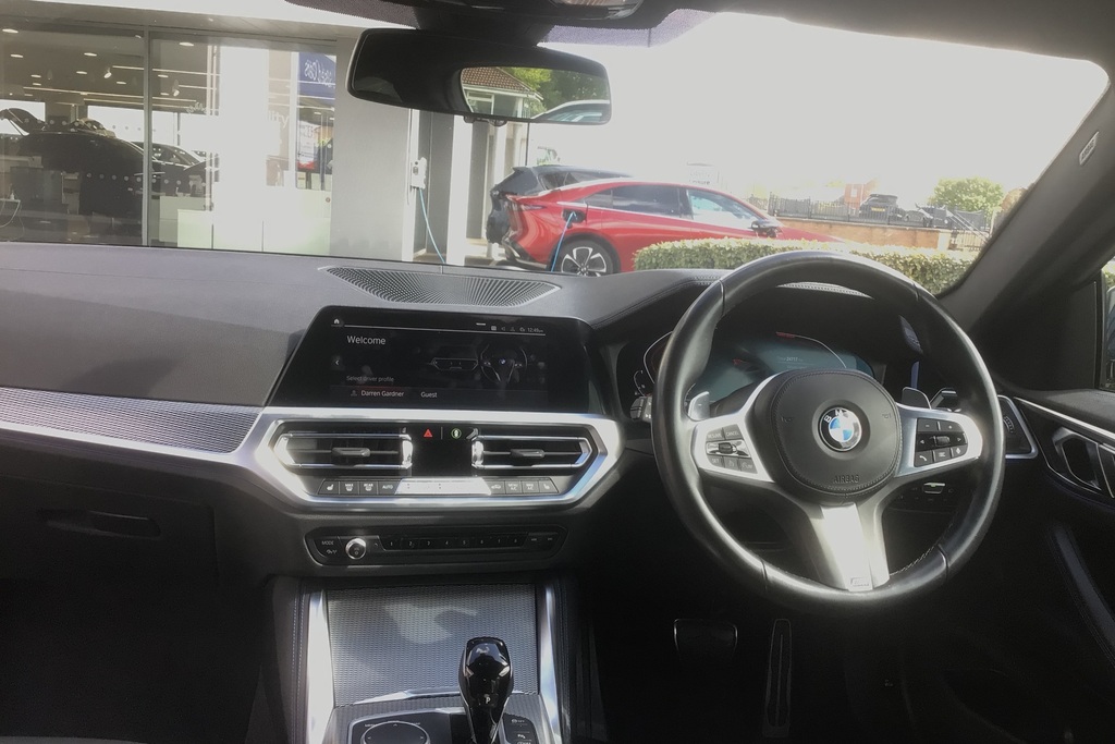 BMW 4 Series 420I M Sport Step EJ22ZHE Blue #3
