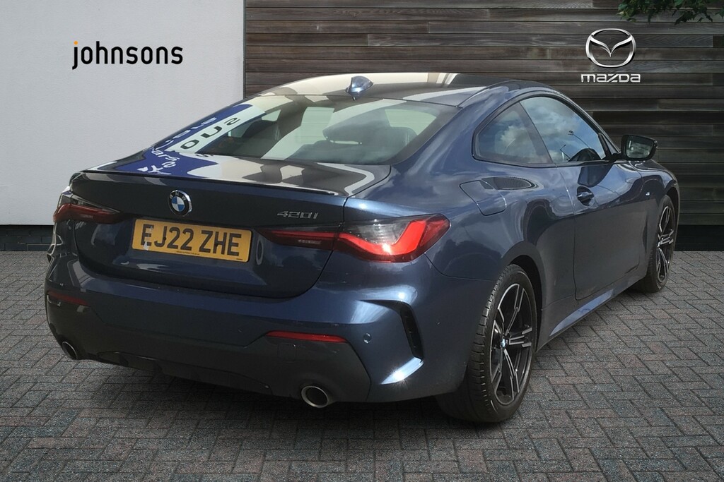 BMW 4 Series 420I M Sport Step EJ22ZHE Blue #5