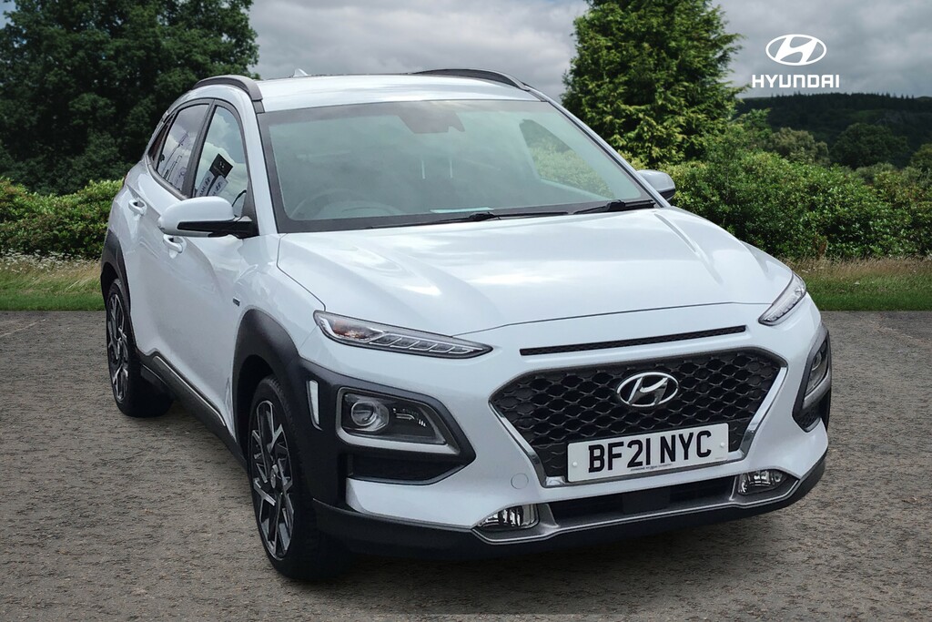 Hyundai Kona 1.6 Gdi Hybrid Premium Se Dct White