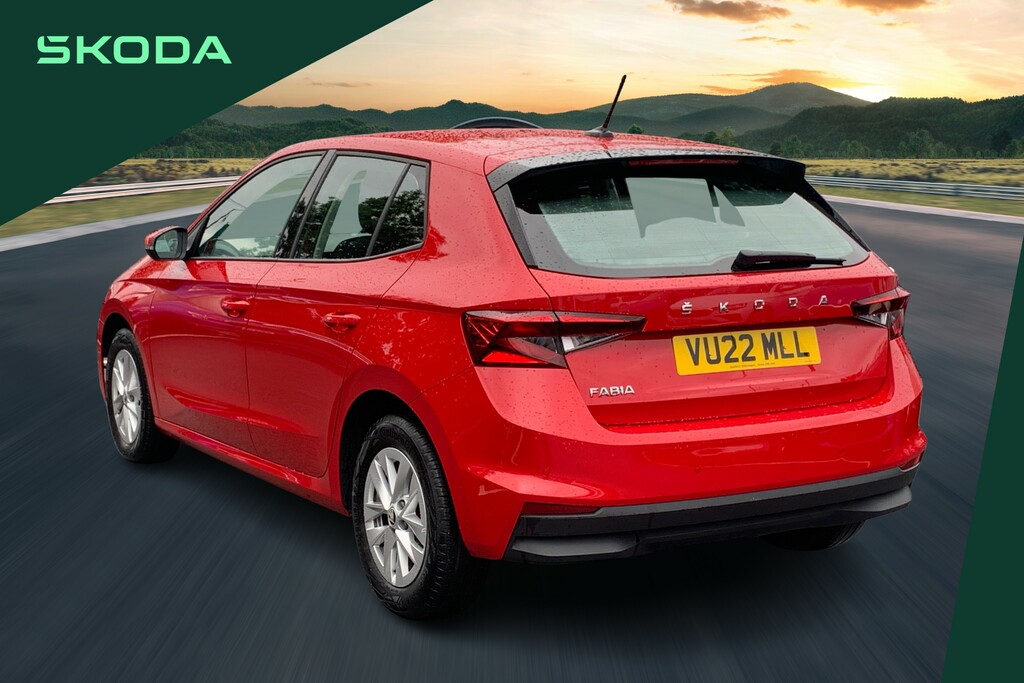Skoda Fabia 1.0 Tsi 110 Se Comfort Red #3