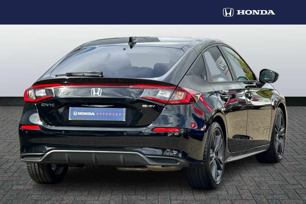 Honda Civic 2.0 Ehev Sport Cvt RE75NRL Black #5