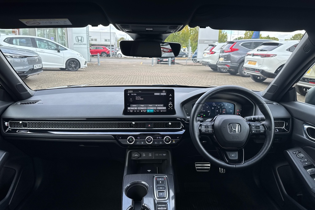Honda Civic 2.0 Ehev Sport Cvt RE75NRL Black #3
