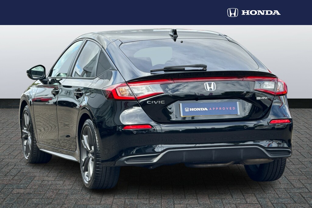 Honda Civic 2.0 Ehev Sport Cvt RE75NRL Black #2